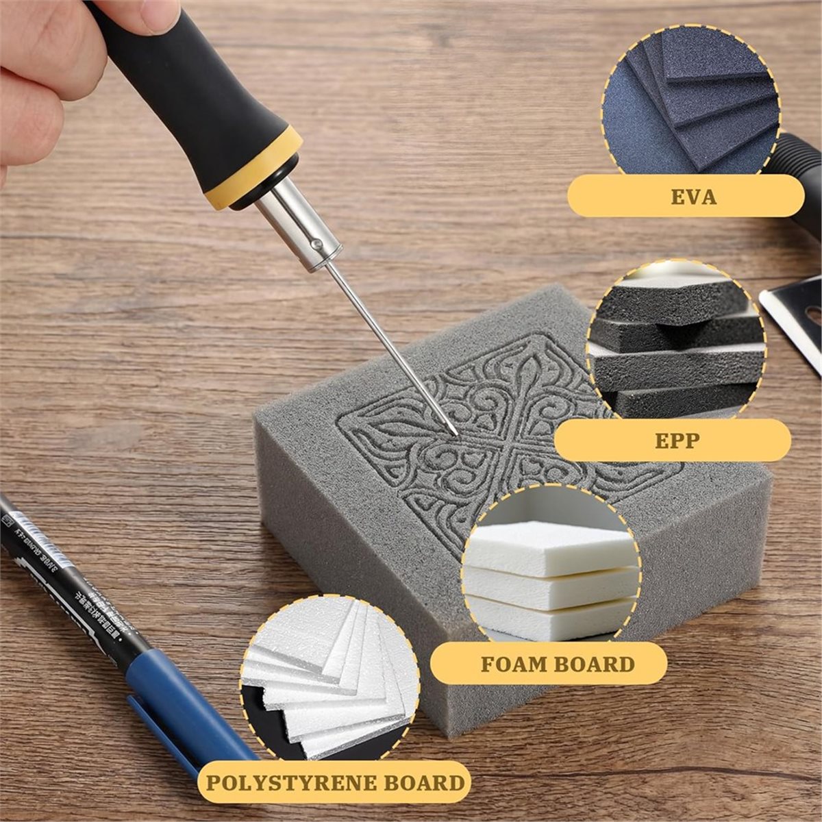 Cutting Board Foam - Light Weight 2Pcs Hot Wire Electric