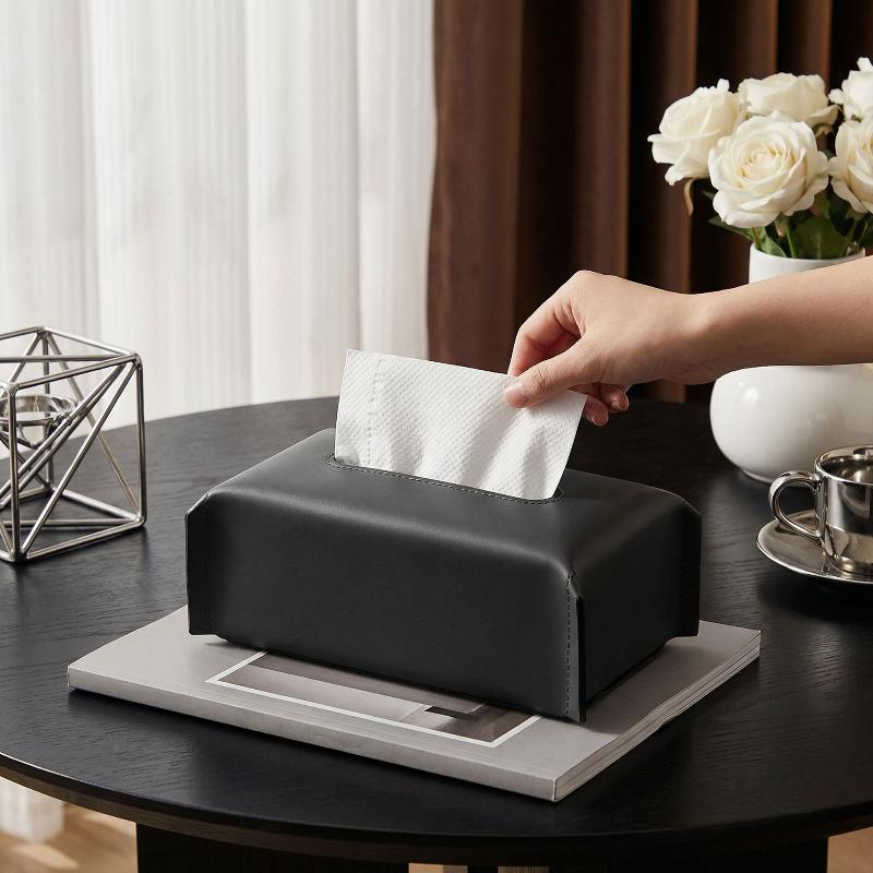 [C] Luxury Tissue Box Leather  – Agar Tissue Culture recenzja i cena