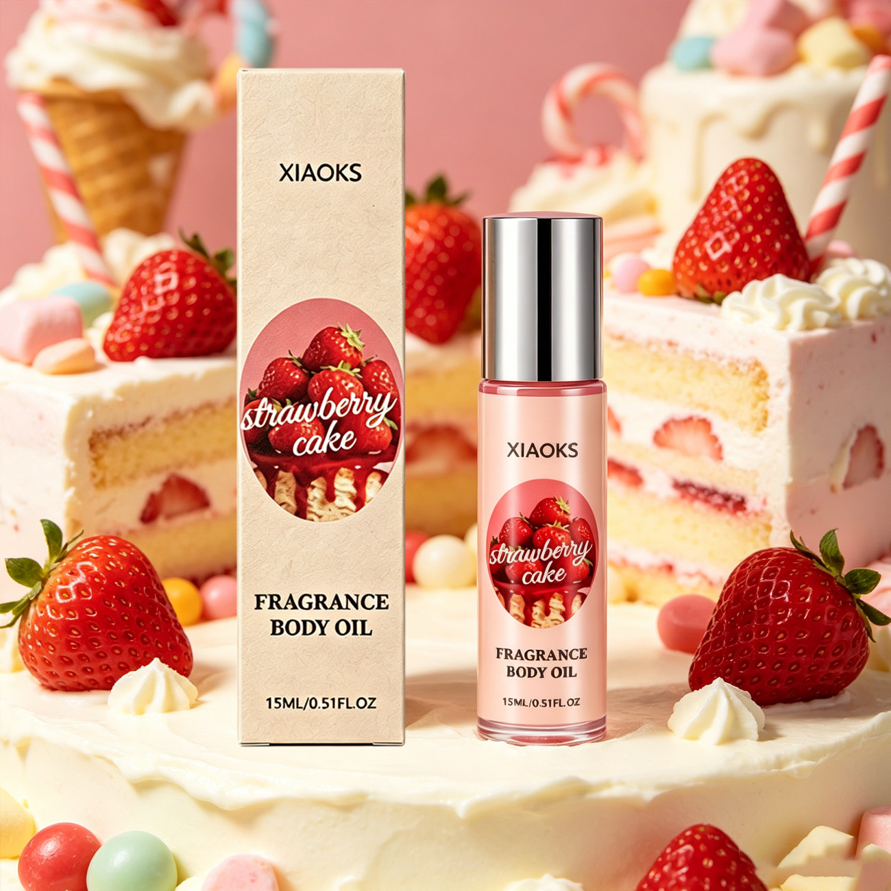 1 Bottle of Strawberry Cake Sw – Misting Bottle Fine recenzja i cena
