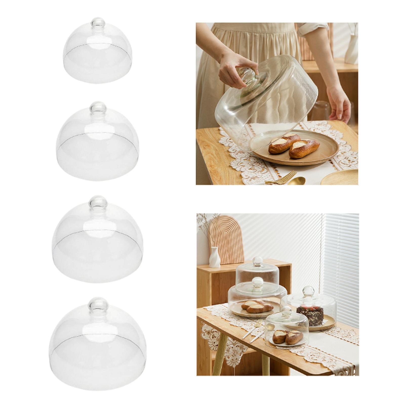 Glass Cake Cloche Dome Clear C – Plastic Dome Clear recenzja i cena