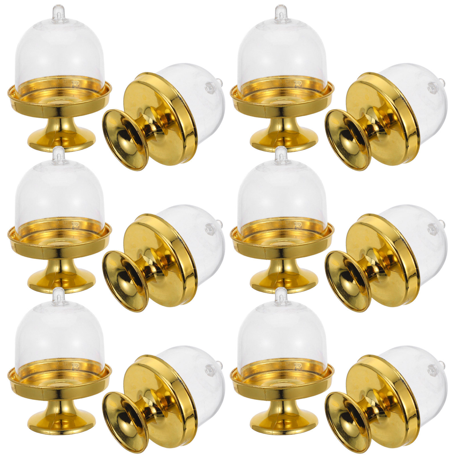 12pcs Mini Candy Box Plastic C – Plastic Dome Clear recenzja i cena
