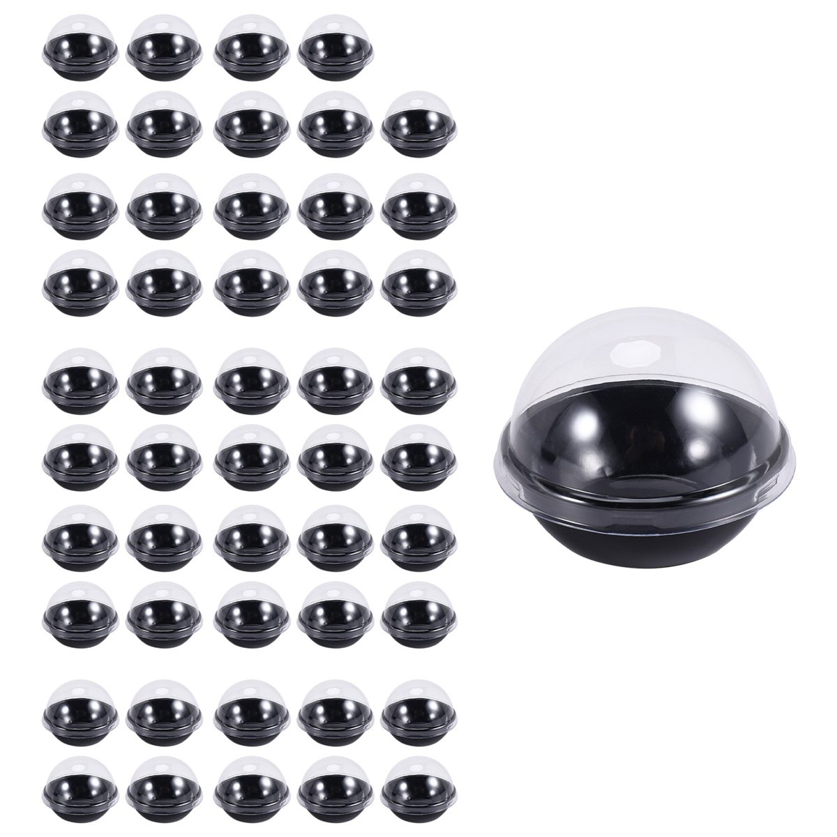 50 Pack Clear Plastic Mini Cup – Plastic Dome Clear recenzja i cena