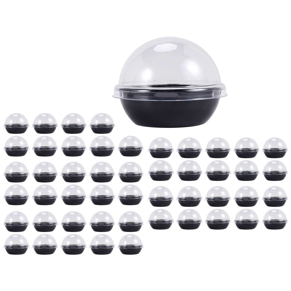 50 Pack Clear Plastic Mini Cup – Plastic Dome Clear recenzja i cena