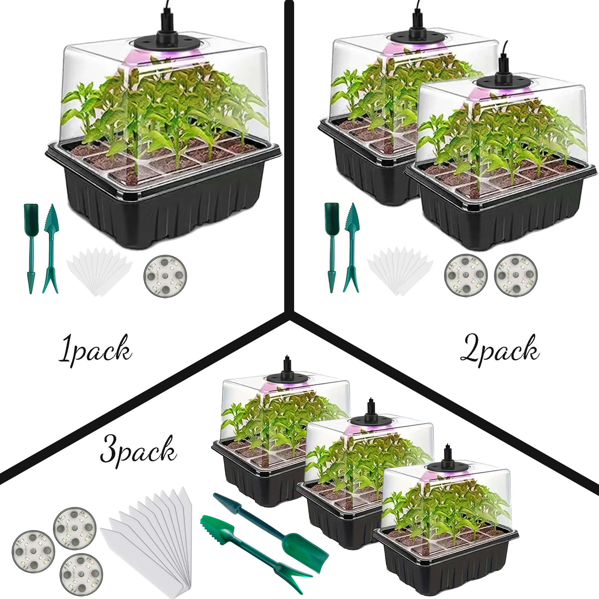 Seedling Starter Kit 1/2/3 Set – Humidity Dome Kit recenzja i cena