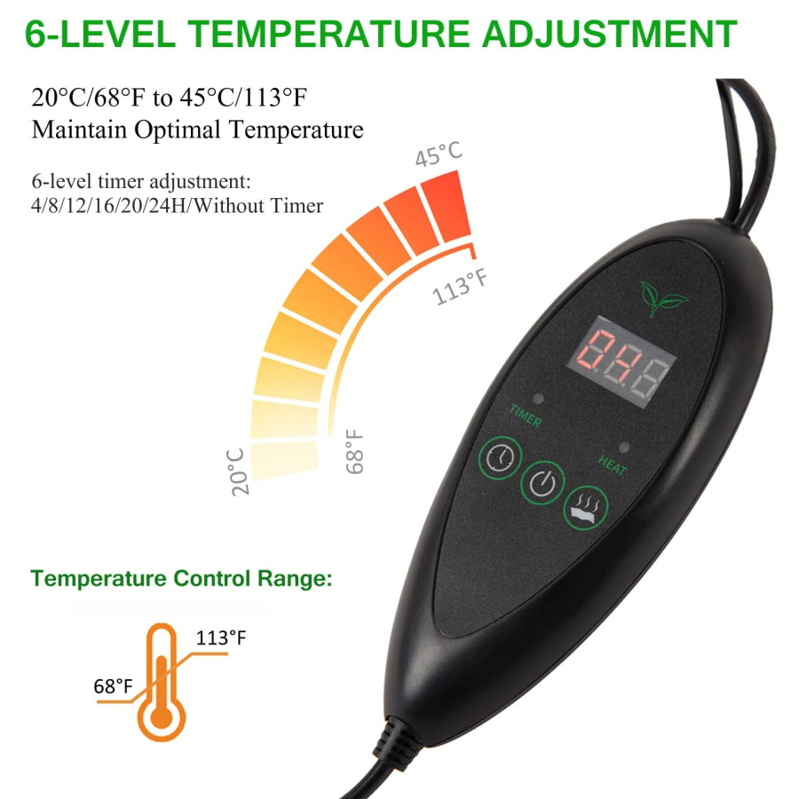 3 Sizes Upgrade Seedling Heat  – Heat Mat Seedling recenzja i cena