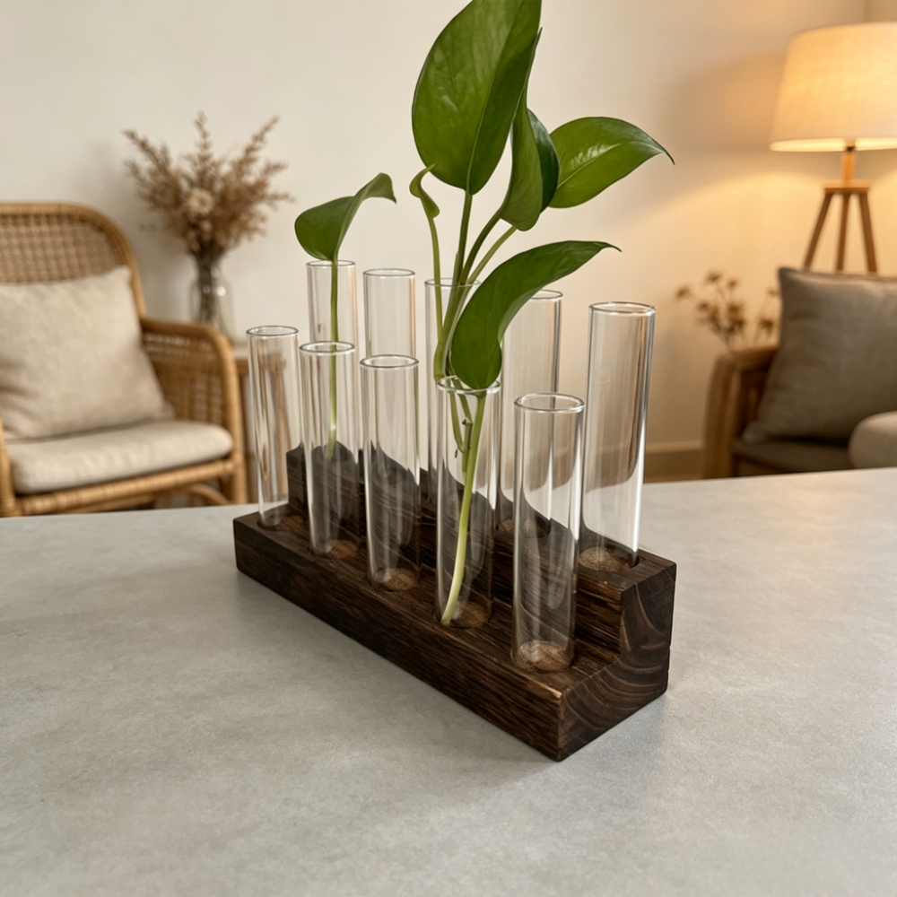 Creative Glass Test Tubes with – Propagation Station Vase recenzja i cena