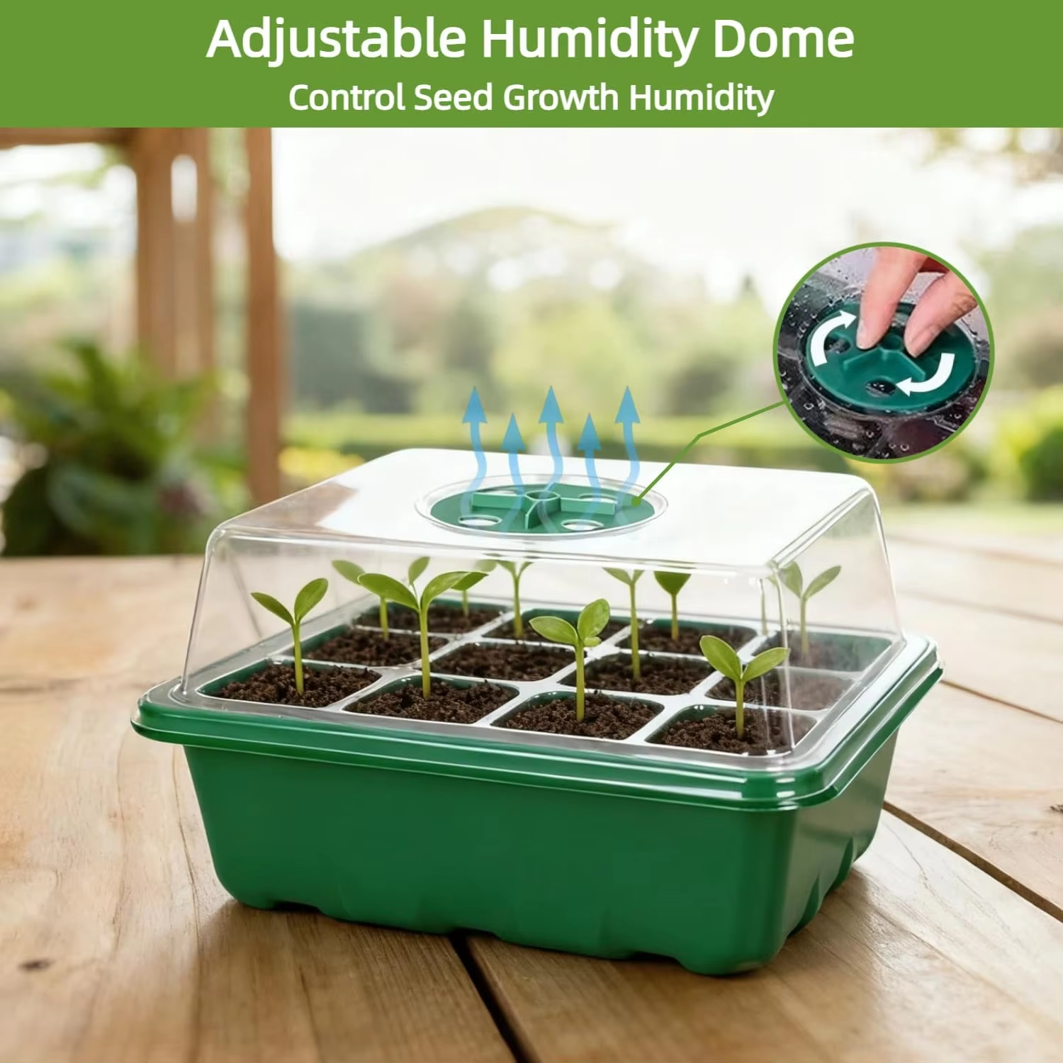 3Pcs Seed Starter Tray Mini Gr – Humidity Dome Kit recenzja i cena