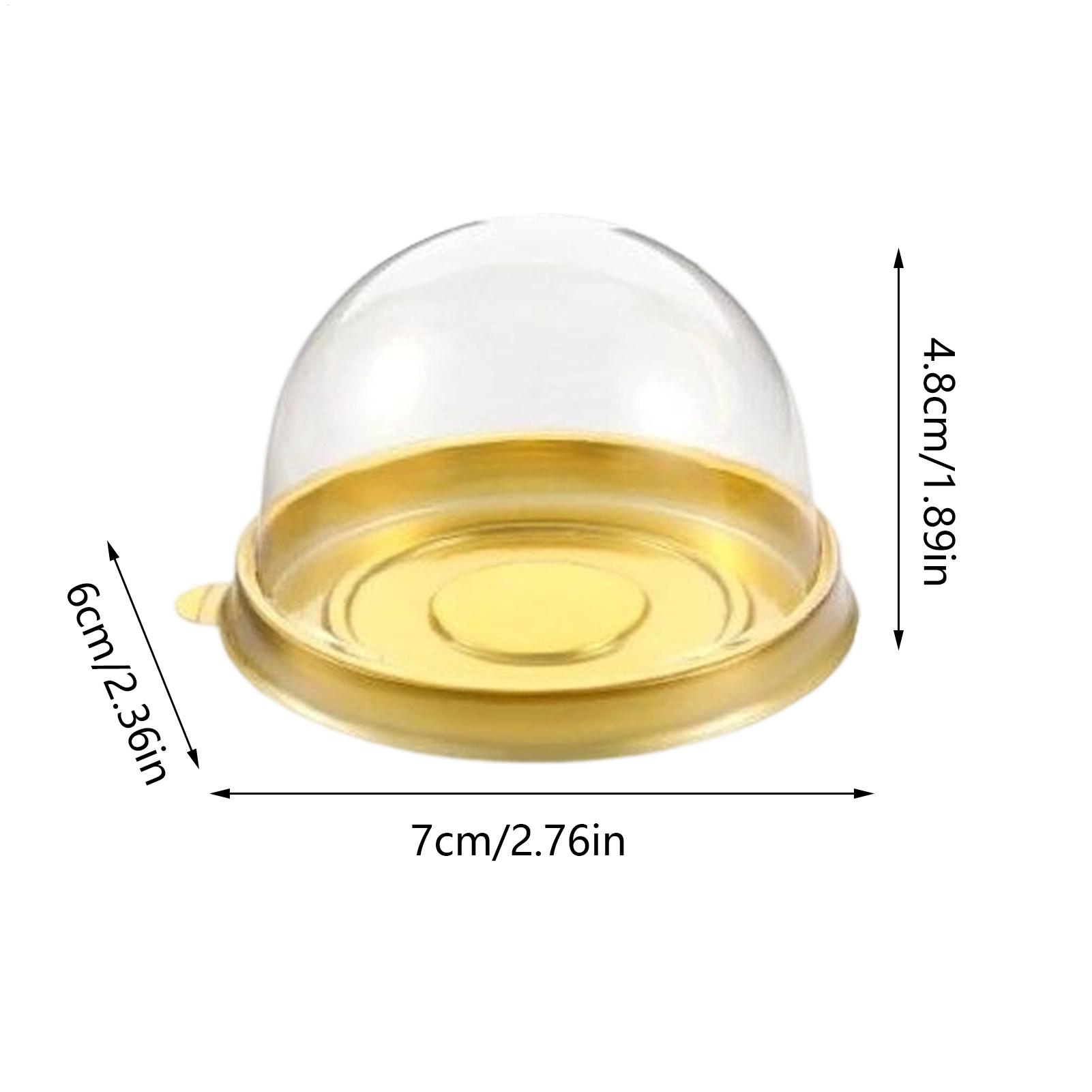 Cupcake Boxes 50pcs Clear Plas – Plastic Dome Clear recenzja i cena