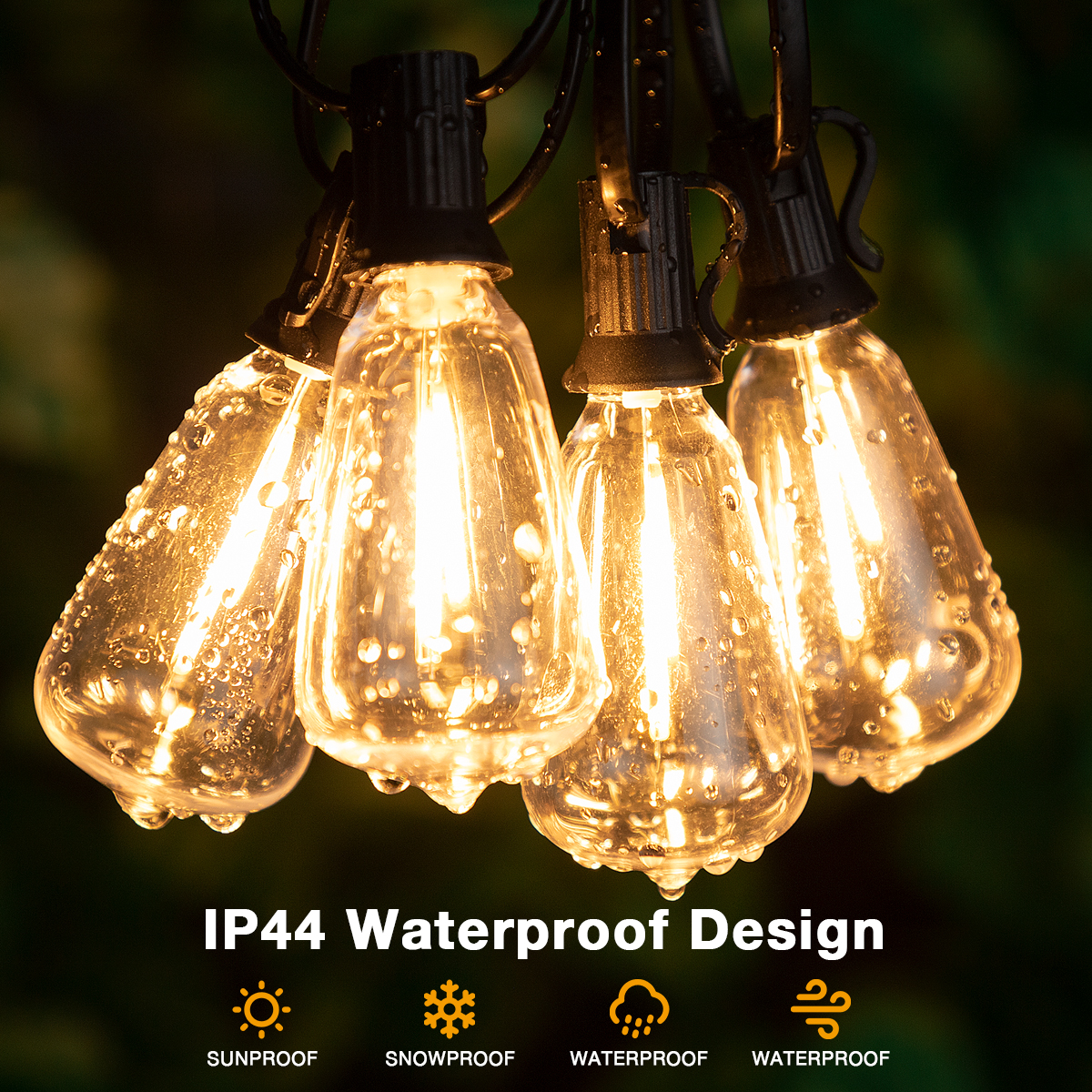 110V US Plug ST38 String Light – Self Watering Insert recenzja i cena
