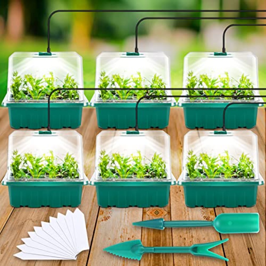 Seed Starter Tray with Light,  – Humidity Dome Kit recenzja i cena