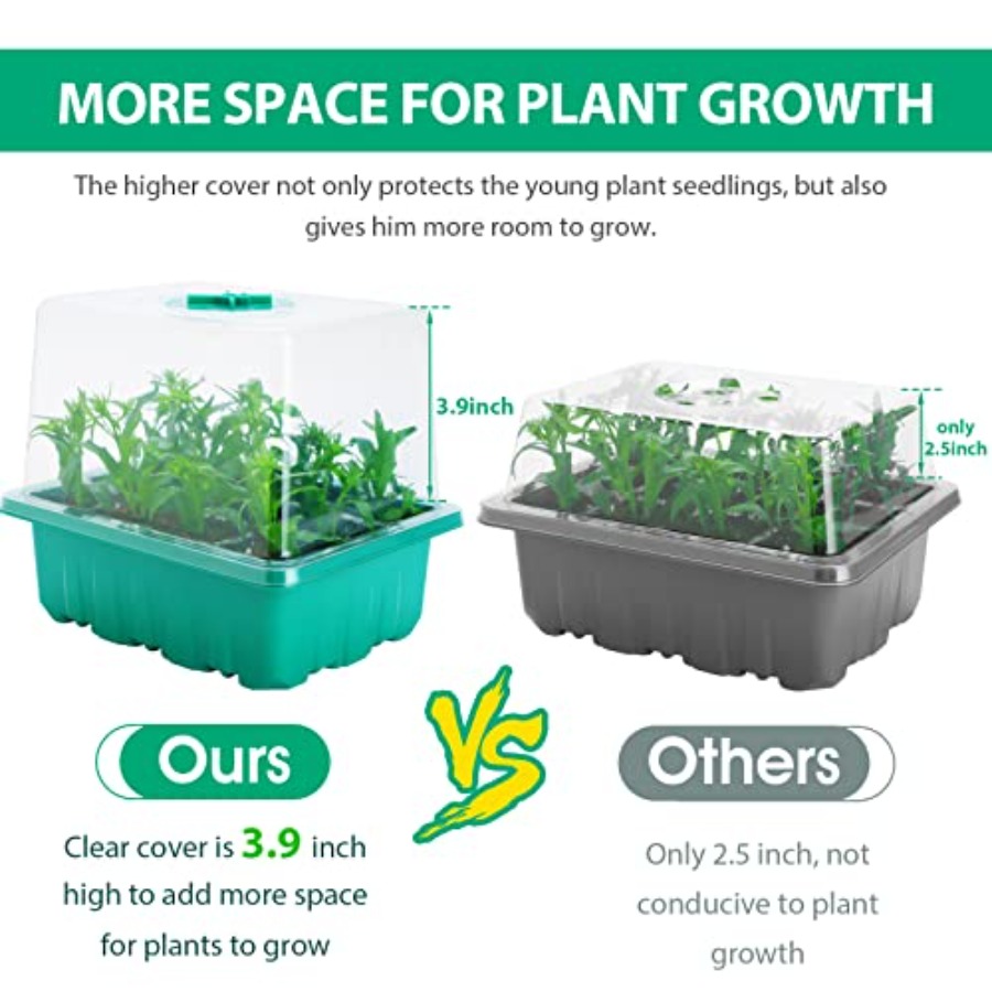 Seed Starter Tray with Light,  – Humidity Dome Kit recenzja i cena