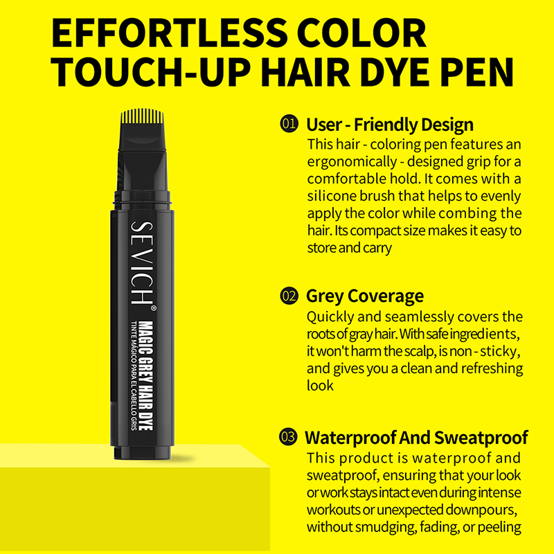 Temporary Hair Dye Pen Comb In – Root Stimulator Liquid recenzja i cena